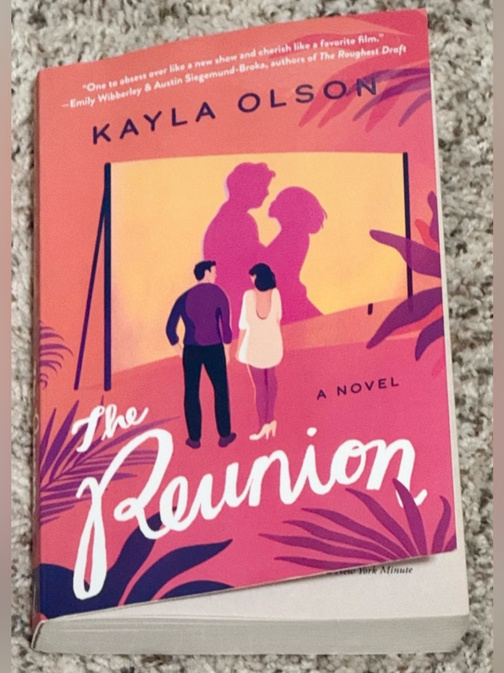 The Reunion by Kayla Olson - Pink & Coral Paperback Novel
